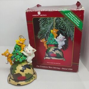 American Greetings Operation Santa Navy Military 1999 Christmas Ornament